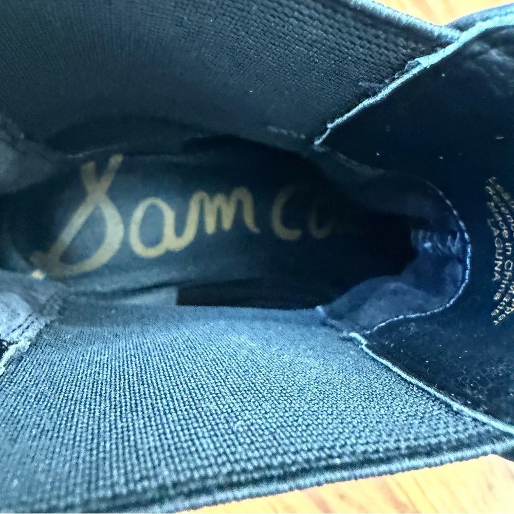 Sam Edelman Laguna Chelsea Black Ankle Women’s Waterproof Boots Size 9.5
